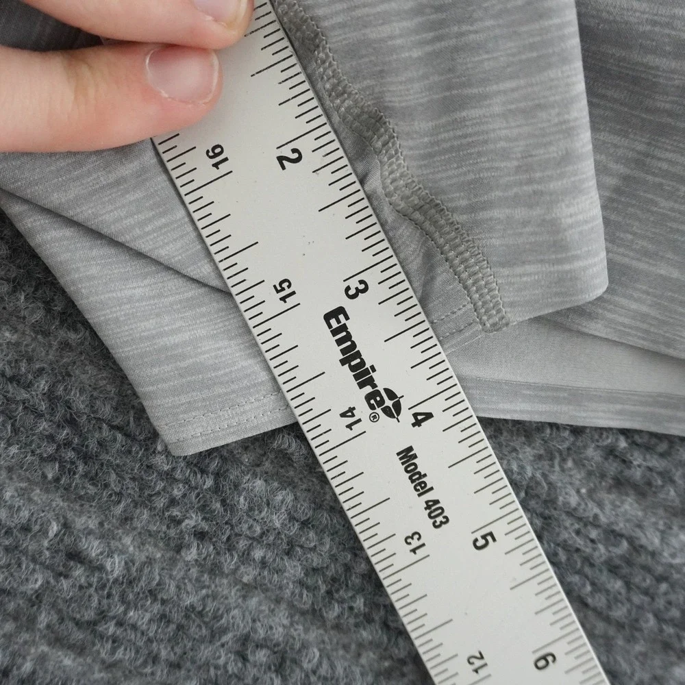 Lululemon On The Fly Athletic Shorts M Gray Space Dye 5
